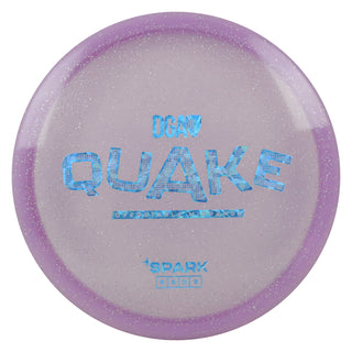 DGA Disc Golf Spark Quake Midrange Disc 5/3/0/3 Purple/Blue Shatter 175-176g