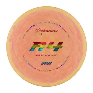 Prodigy Disc Golf 300 A4 Approach 4/4/-1/2 Orange/Rainbow 174 grams