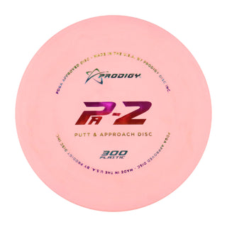 Prodigy Disc Golf 300 PA-2 Putter 3/3/0/1 Pink/Rainbow 171 grams