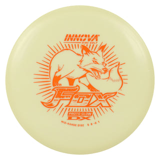 Innova Disc Golf Proto Glow DX Fox Midrange Disc 5/6/-2/1 Orange 156 grams