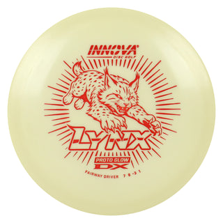 Innova Disc Golf Proto Glow DX Lynx Fairway Driver 7/6/-3/1 Red 154 grams