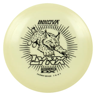 Innova Disc Golf Proto Glow DX Lynx Fairway Driver 7/6/-3/1 Black 171 grams