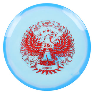 Innova Disc Golf Limited Edition Fourth of July Halo Star Eagle-L Blue White/Red Shimmer 171 grams