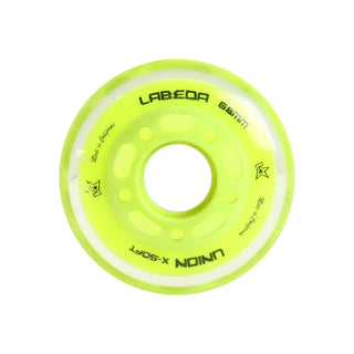 Labeda Roller Hockey Wheels - Union 68mm 74A Yellow (8-Pack)