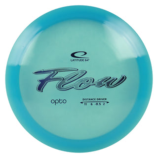 Latitude 64 Disc Golf Distance Driver Opto Flow 11/6/-0.5/2 Blue/Indigo 175 grams
