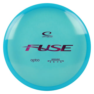 Latitude 64 Disc Golf Opto Fuse Midrange 5/6/-1/0 Blue/Purple 171 grams