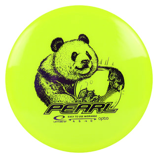 Latitude 64 Disc Golf Opto Pearl Midrange 4/6/-4/0 Yellow/Purple 152 grams