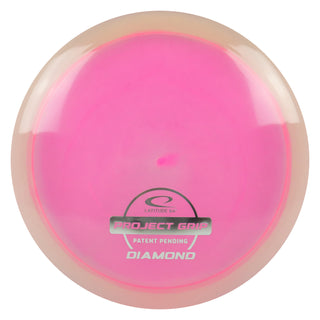 Latitude 64 Disc Golf Project Grip Diamond Fairway Driver 8/6/-3/1 Pink/Silver 161 grams
