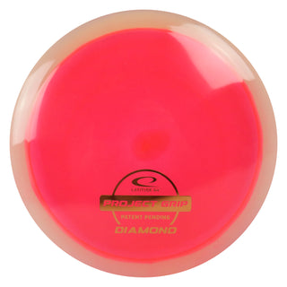 Latitude 64 Disc Golf Project Grip Diamond Fairway Driver 8/6/-3/1 Red/Bronze 161 grams