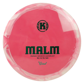 Kastaplast Disc Golf K1 Grind Malm Fairway Driver 10/4/0/2.5 Red White/Green 173 grams