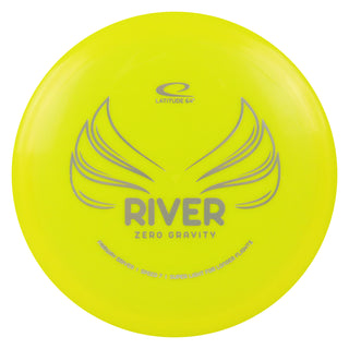 Latitude 64 Disc Golf Zero Gravity River Fairway Driver 7/7/-1/2 Yellow/Grey 122 grams