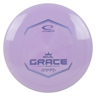 Latitude 64 Disc Golf Royal Grand Grace Distance Driver 11/6/-1/2 Purple/Lavender 169 grams