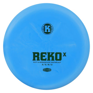 Kastaplast Disc Golf K3 Hard Reko X Putt and Approach 3/3/0/2 Blue/Green 171 grams