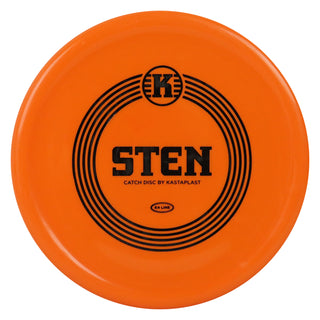 Kastaplast Disc Golf K4 Sten Utility Disc 1/4/0/1 Orange/Black 130 grams