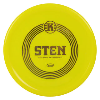 Kastaplast Disc Golf K4 Sten Utility Disc 1/4/0/1 Yellow/Gold 131 grams