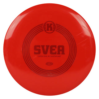 Kastaplast Disc Golf K4 Svea Midrange 5/6/-1/0 Red/Red 131 grams