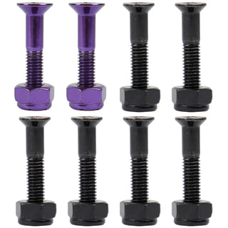 Bam Margera Build Package: Slappy Hollow Trucks, Slime Balls Wheels, Independent Bearings, 1" Black/Purple Hardware