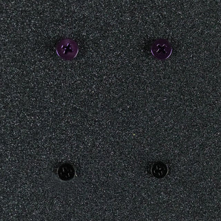 Dime Bag Skateboard Mounting Hardware 1" Phillips Black and Purple Nuts and Bolts