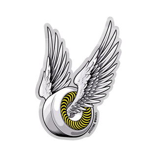 Spitfire Sticker OG Classic MD 4.25" x 6.25" Yellow