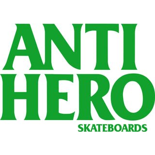 Anti Hero Sticker Blackhero MD 4.25" x 6" Solid Green