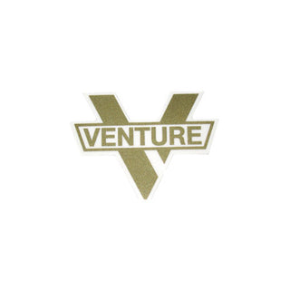 Venture Sticker Bar Diecut MD 4.5" x 6" Gold