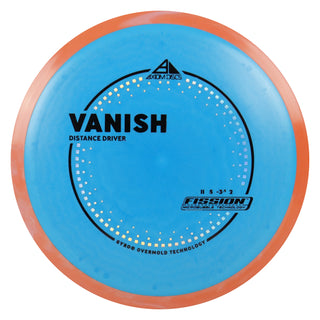 Axiom Discs Project Lab Coat Fission Vanish Distance Driver 11/5/-3.5/2 Blue/Peach 146 grams
