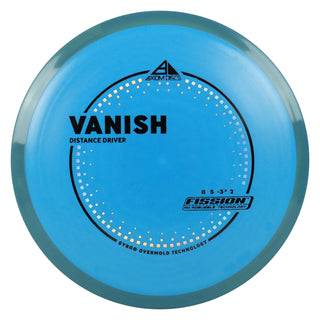Axiom Discs Project Lab Coat Fission Vanish Distance Driver 11/5/-3.5/2 Blue/Black 153 grams