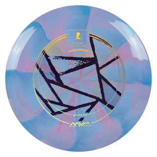 Streamline Disc Golf Cosmic Neutron St. Jude Special Edition Shift Driver Blue Pink 174 grams