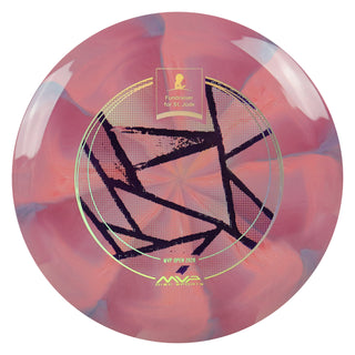 Streamline Disc Golf Cosmic Neutron St. Jude Special Edition Shift Driver Red Peach 174 grams