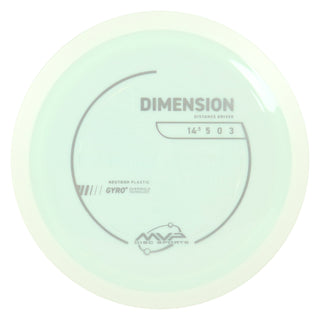 MVP Disc Golf Project Lab Coat Neutron Dimension Distance Driver 14.5/5/0/3 Powder Blue 172 grams