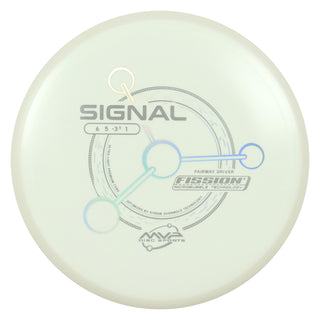 MVP Disc Golf Project Lab Coat Fission Signal Fairway Driver 6/5/-3.5/1 White 141 grams