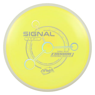 MVP Disc Golf Project Lab Coat Fission Signal Fairway Driver 6/5/-3.5/1 Yellow 153 grams
