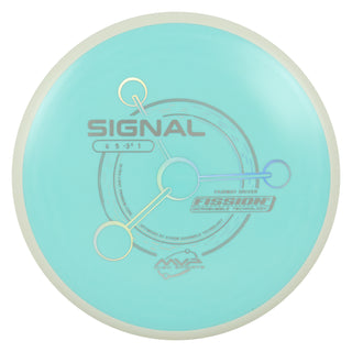 MVP Disc Golf Project Lab Coat Fission Signal Fairway Driver 6/5/-3.5/1 Teal 143 grams