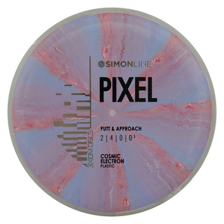 Axiom Discs Simon Line Cosmic Neutron Pixel Putter 2/4/0/0.5 Red Blue/Grey 175 grams