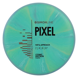 Axiom Discs Simon Line Cosmic Neutron Pixel Putter 2/4/0/0.5 Green/Blue 174 grams