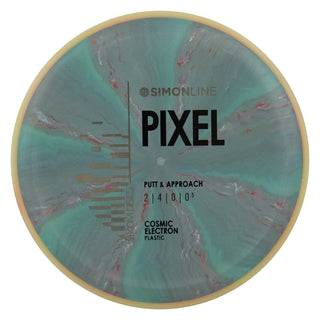 Axiom Discs Simon Line Cosmic Neutron Pixel Putter 2/4/0/0.5 Grey Red/Mango Red 168 grams