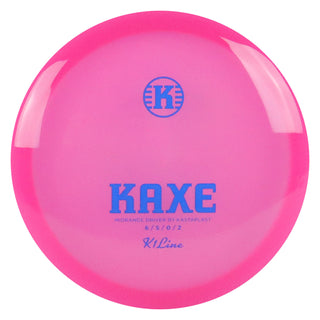 Kastaplast Disc Golf K1 Kaxe Midrange 6/5/0/2 Clear Pink/Blue 173 grams
