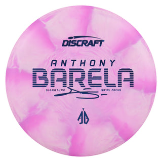 Discraft Disc Golf Anthony Barela Swirl CT Focus Putter 2/2/-1/2 Pink Purple/Blue 167-169g