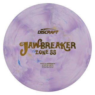 Discraft Disc Golf Jawbreaker Zone SS Putt and Approach 4/4/-1/2 Lavender/Gold 173-174g