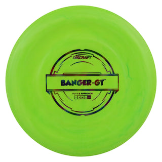 Discraft Disc Golf Putter Line Banger GT Putter 2/3/0/1 Green/Jellybean 164-166g