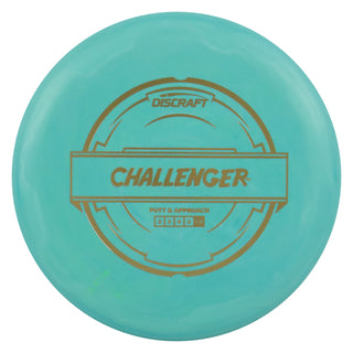 Discraft Disc Golf Putter Line Challenger 2/3/0/2 Teal/Gold 173-174g