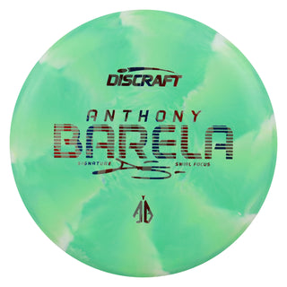 Discraft Disc Golf Anthony Barela Swirl CT Focus Putter 2/2/-1/2 Dark Green/USA 170-172g