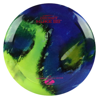 Discraft Disc Golf Z Line Fly Dye Nuke SS Distance Driver 13/5/-3/3 Yellow Blue/Magenta 170-172g