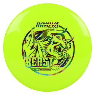 Innova Disc Golf Star Beast Distance Driver 10/5/-2/2 DayGlo/Jellybean 170 grams