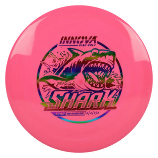 Innova Disc Golf Star Shark Midrange Disc 4/4/0/2 Pink/Rainbow 180 grams