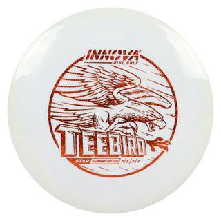 Innova Disc Golf Star Teebird Fairway Driver 7/5/0/2 White/Orange Scratch 169 grams