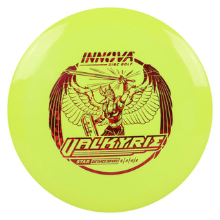 Innova Disc Golf Star Valkyrie Distance Driver 9/4/-2/2 Yellow/Red Shatter 155 grams