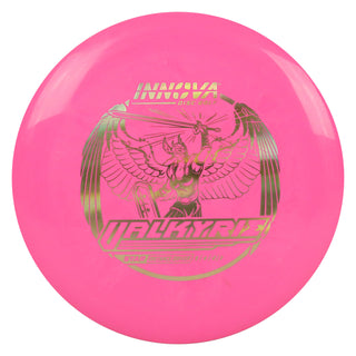 Innova Disc Golf Star Valkyrie Distance Driver 9/4/-2/2 Pink/Gold Holo 173 grams