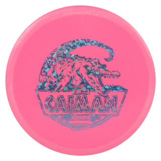 Innova Disc Golf Star Caiman Midrange Disc 5.5/2/0/4 Pink/Blue Shatter 171 grams
