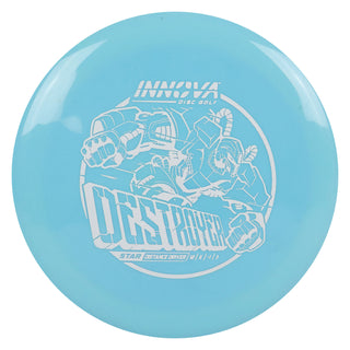 Innova Disc Golf Star Destroyer Distance Driver 12/5/-1/3 Powder Blue/White 164 grams